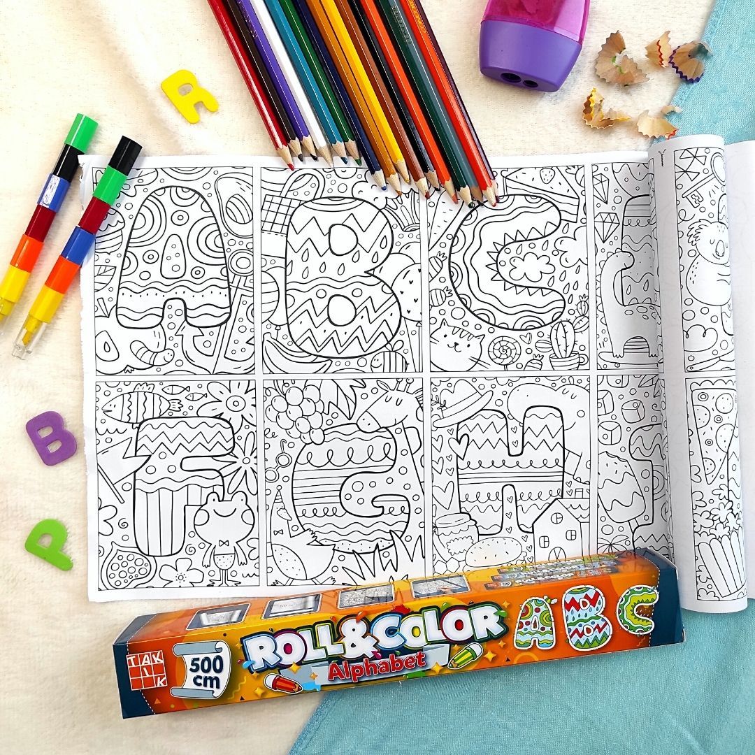 MEGA bojanke 5 m – ROLL & COLOR