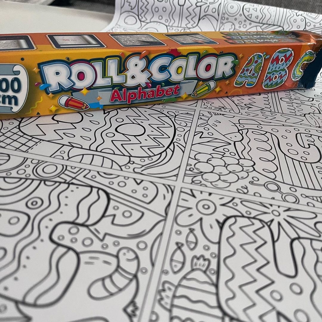 MEGA bojanke 5 m – ROLL & COLOR