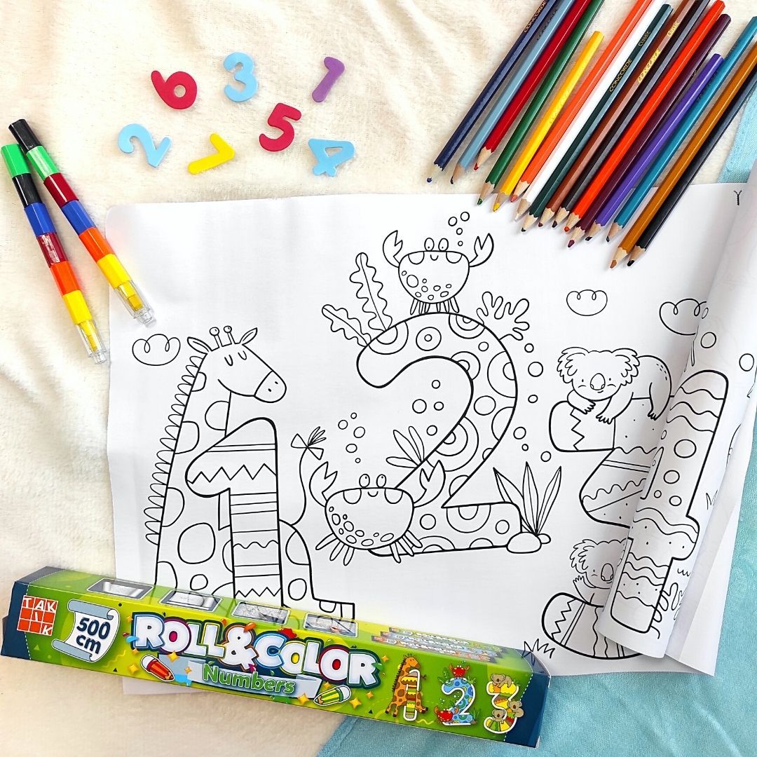 MEGA bojanke 5 m – ROLL & COLOR