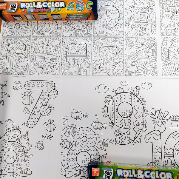 MEGA bojanke 5 m – ROLL & COLOR
