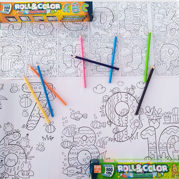 MEGA bojanke 5 m – ROLL & COLOR