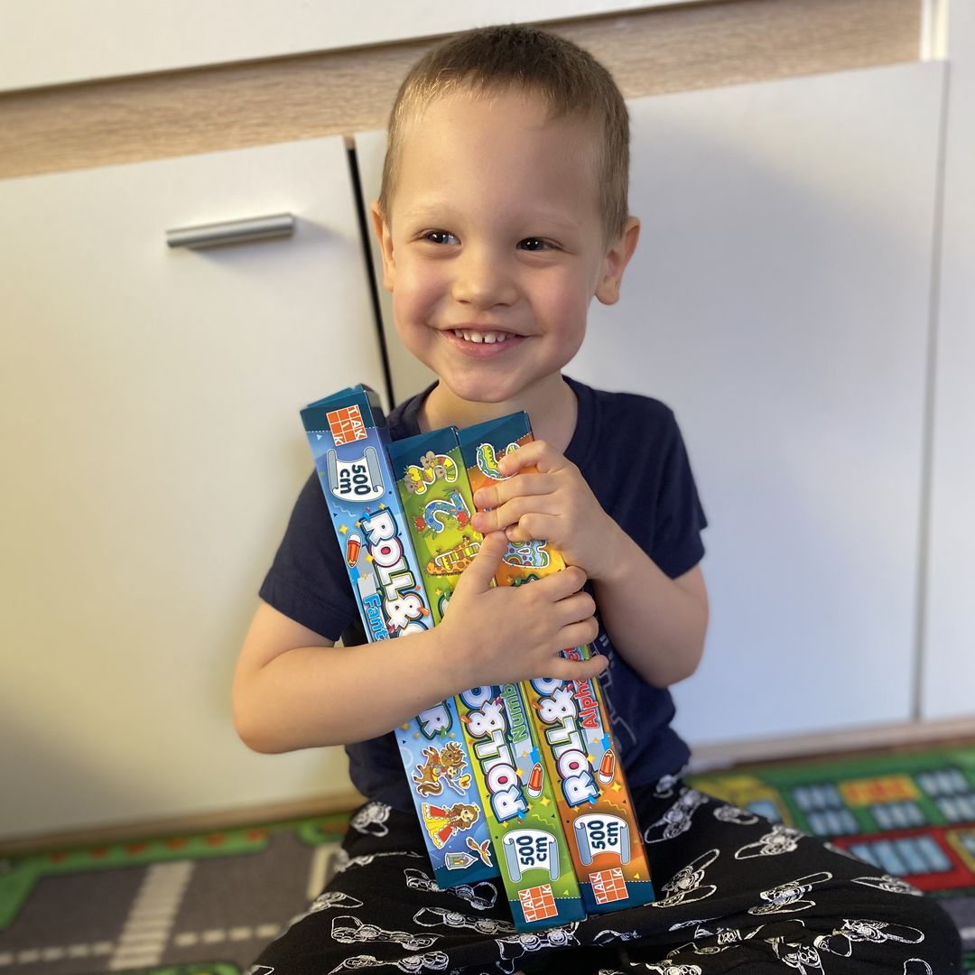 MEGA bojanke 5 m – ROLL & COLOR